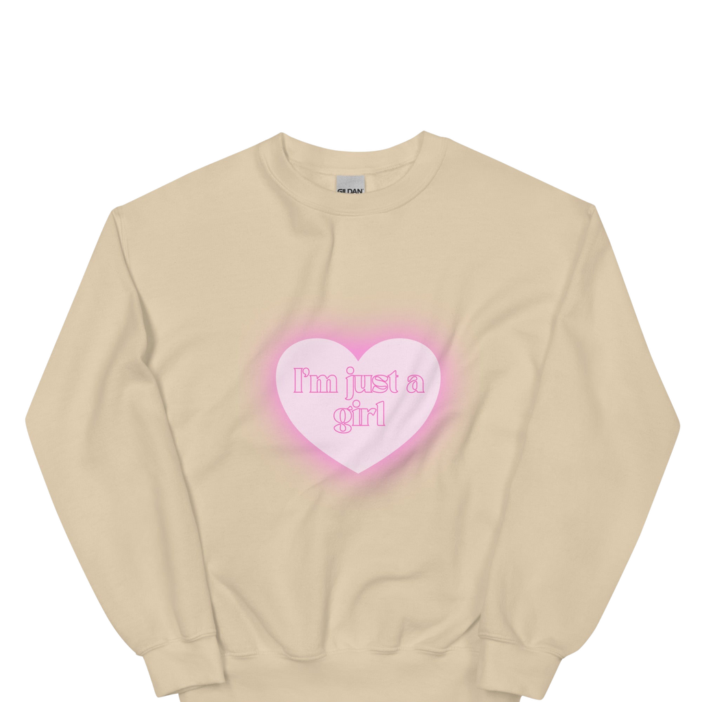 “Just a girl” Sweatshirt